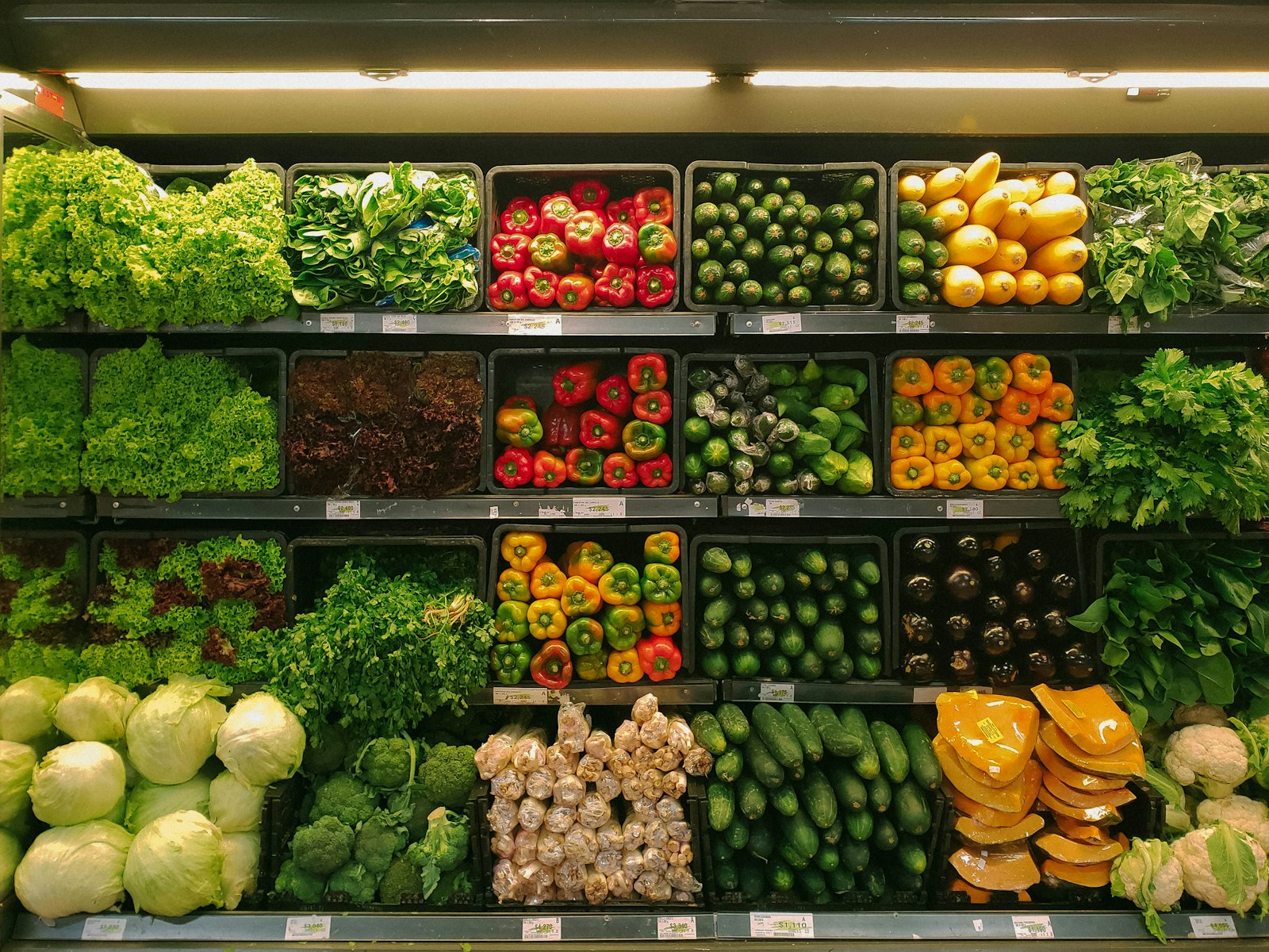 A vibrant market scene